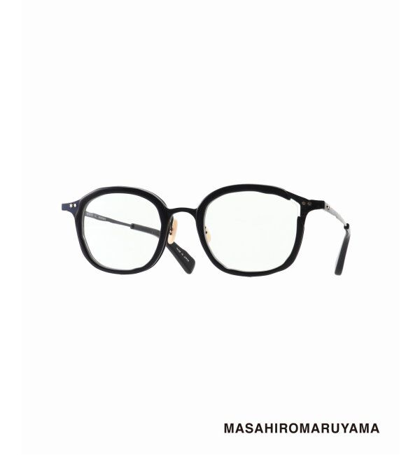 EYETHINK「【MASAHIRO MARUYAMA /マサヒロマルヤマ】別注 MM-0011 No.E1 ex Optical」|メガネ|ネイビー