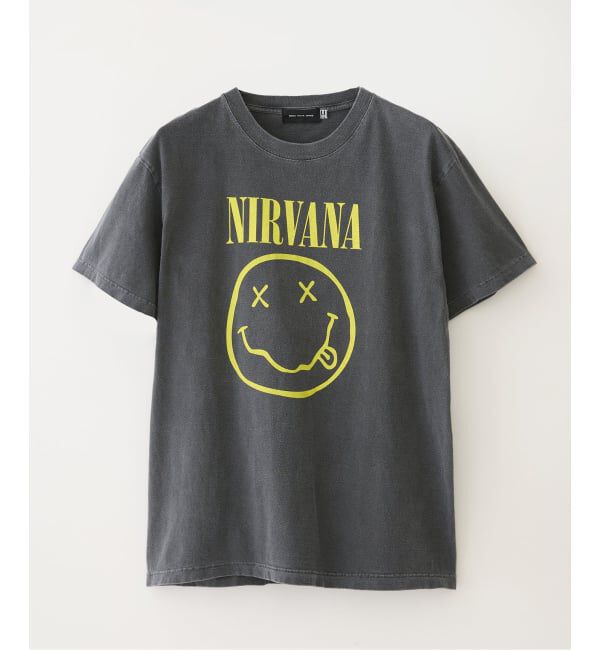 JOINT WORKS「GOOD ROCK SPEED / グッドロックスピード NIRVANA SMILE ART T-SHIRT」|Tシャツ・カットソー|グレー