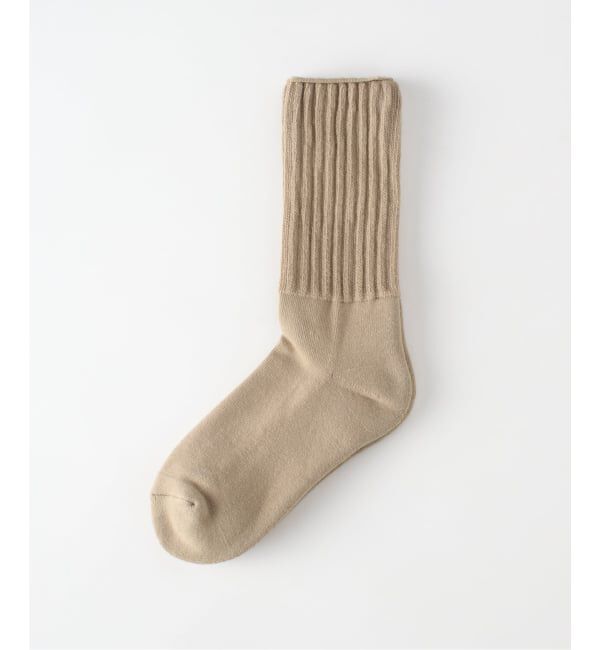 417 EDIFICE「LE JAPON ATELIER '奈良' ソックス」|ソックス|ブラウン