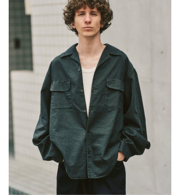 417 EDIFICE「ガーメントウォッシュ シャツ」|シャツ・ブラウス|