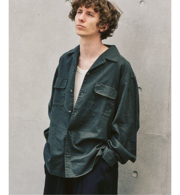 417 EDIFICE「ガーメントウォッシュ シャツ」|シャツ・ブラウス|
