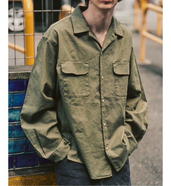 417 EDIFICE「ガーメントウォッシュ シャツ」|シャツ・ブラウス|