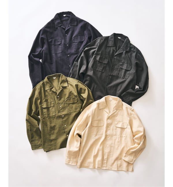 417 EDIFICE「ガーメントウォッシュ シャツ」|シャツ・ブラウス|