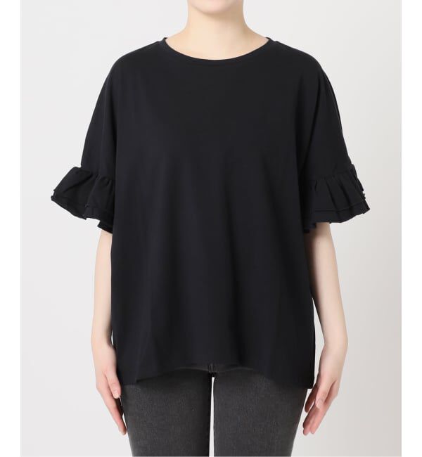 JOURNAL STANDARD relume「《追加》コットンダブルフリルTEE」|Tシャツ・カットソー|