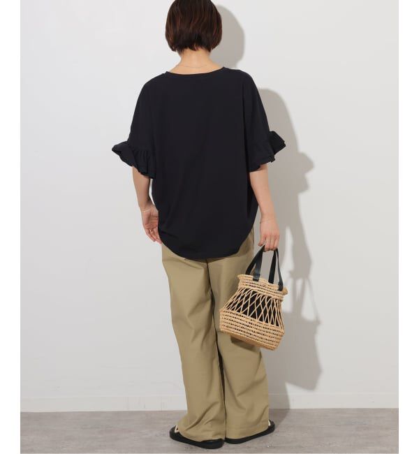 JOURNAL STANDARD relume「《追加》コットンダブルフリルTEE」|Tシャツ・カットソー|
