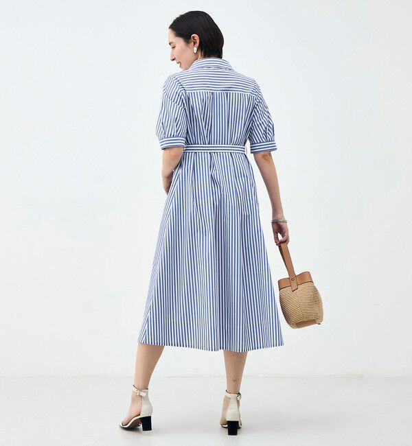 NOLLEY'S「ウォッシャブルAラインタックワンピース」|ワンピース|