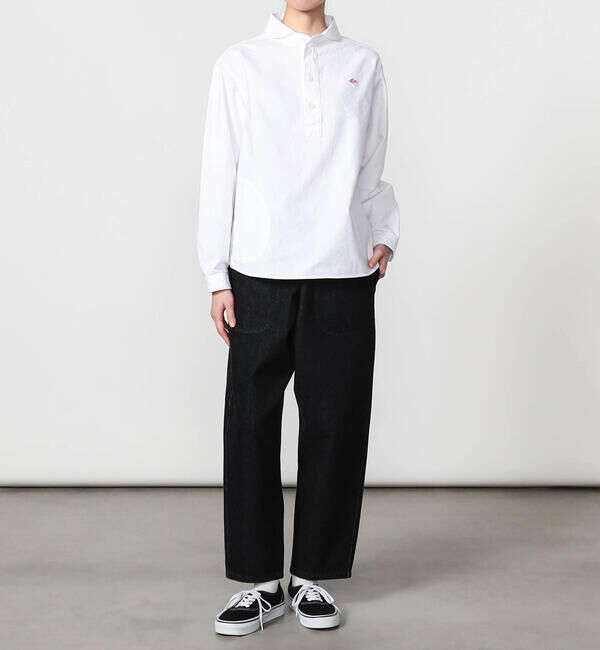 DANTON「DANTON | オックスフォード 丸襟プルオーバーシャツ SOLID WOMEN」|シャツ・ブラウス|