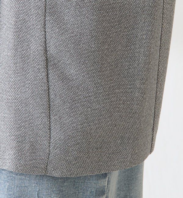  「【夏にも着られる/2サイズ展開】メッシュダブルジャケット」|テーラードジャケット|