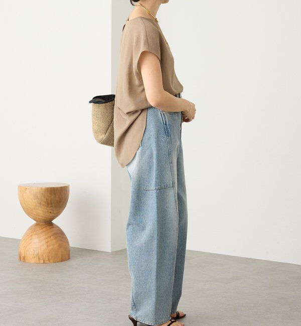  「予約【セットアップ着用可能】メッシュフレンチブラウス」|シャツ・ブラウス|