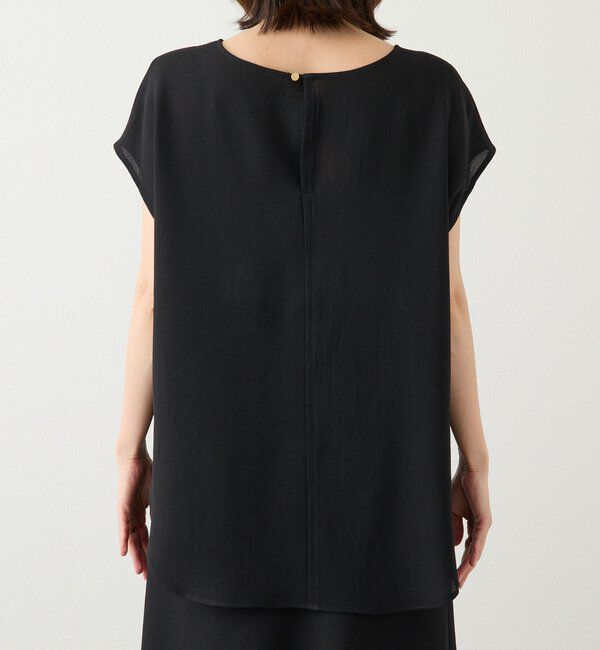  「予約【セットアップ着用可能】メッシュフレンチブラウス」|シャツ・ブラウス|