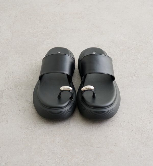  「ボリュームソールモチーフサンダル」|サンダル|