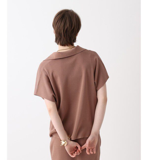 allureville「ハイツイストソウバリスキッパープルオーバー」|ニット・セーター|