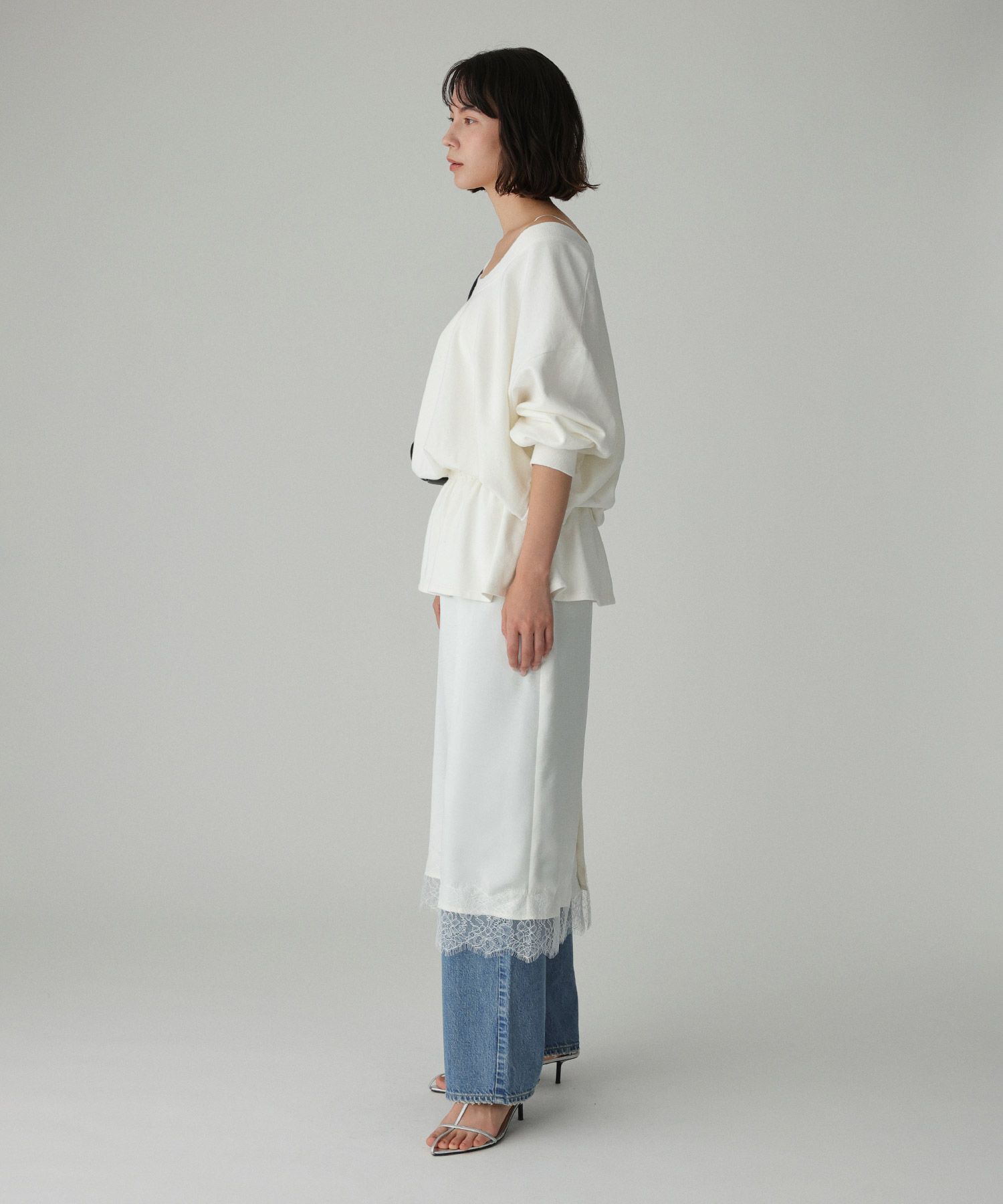 BABYLONE「【手洗い可】ドロストリラクシースウェット」|スウェット・ジャージ|