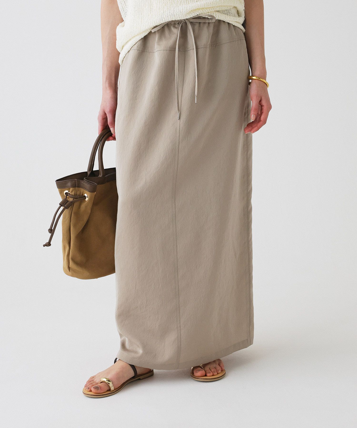 BABYLONE「ドロストナロースカート」|スカート|ﾍﾞｰｼﾞｭ