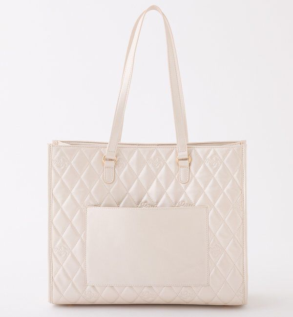  「【LouLoumei】スカーフ付きキルティングキャリーオントート/自立可能」|その他|