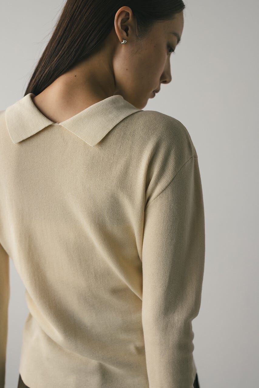 STYLEMIXER「2WAYカラーニットポロ」|ニット・セーター|