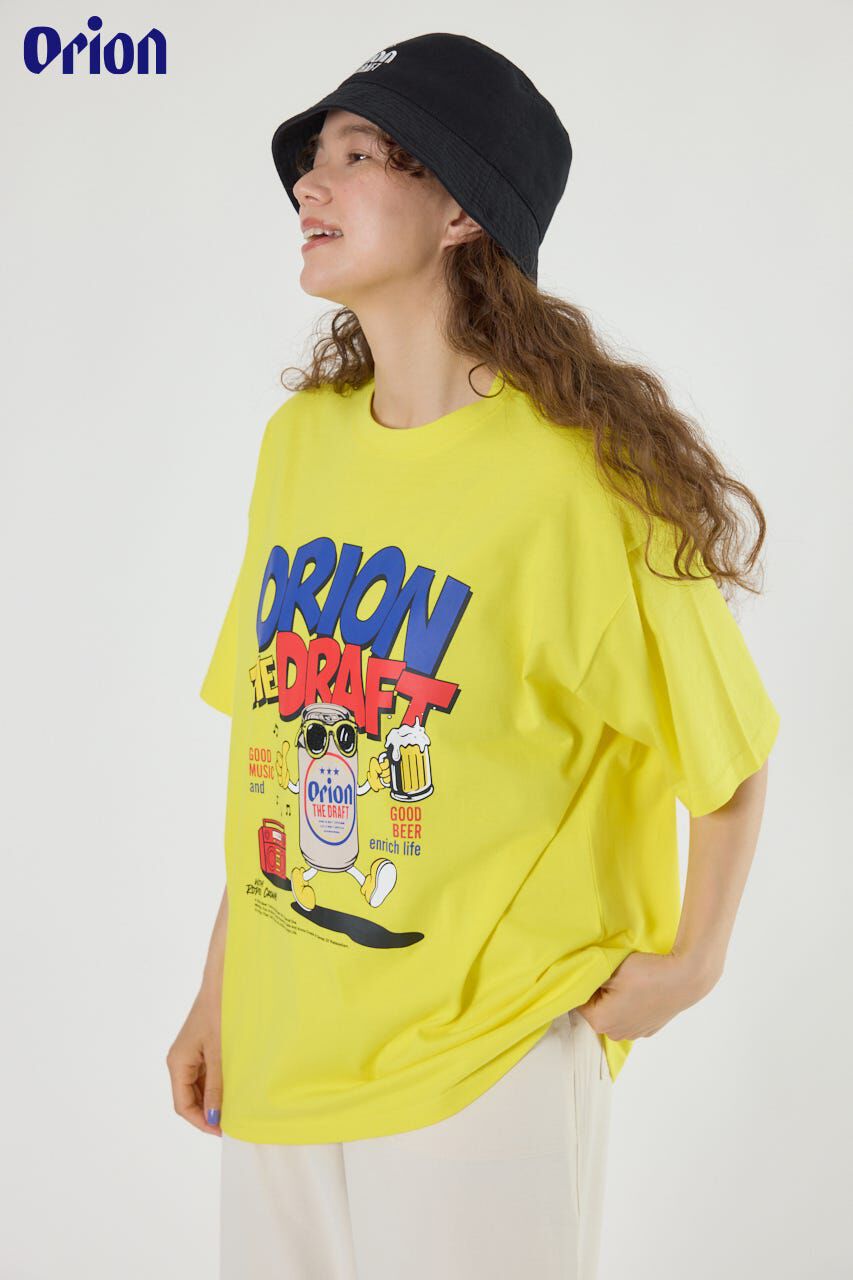 RODEO CROWNS「Orion BeerxRCS Beer Boy Tシャツ」|Tシャツ・カットソー|YEL