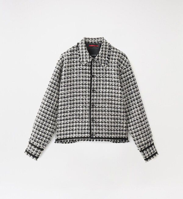  「バンビーナツイードブルゾン」|ブルゾン・スタジャン|