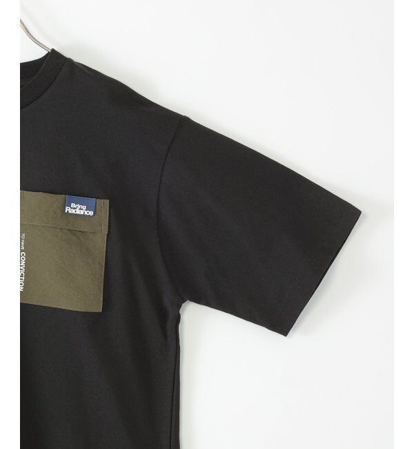 ikka kids「冷感異素材ポケ付きTシャツ（120~160cm）」|Tシャツ・カットソー|