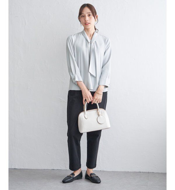 IKKA LOUNGE「3WAYボウタイ付きブラウス」|シャツ・ブラウス|