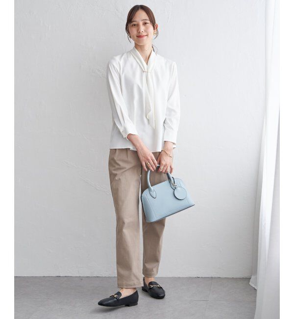 IKKA LOUNGE「3WAYボウタイ付きブラウス」|シャツ・ブラウス|