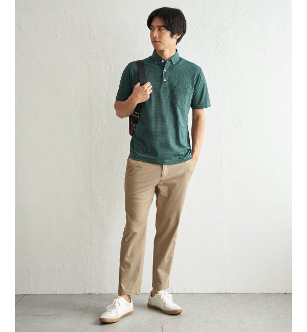 IKKA LOUNGE「アーバンＤＲＹレイカンスイスＢＤポロ」|Tシャツ・カットソー|