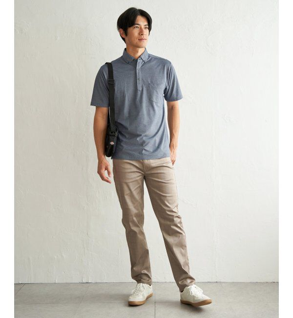 IKKA LOUNGE「アーバンＤＲＹレイカンスイスＢＤポロ」|Tシャツ・カットソー|