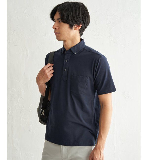 IKKA LOUNGE「アーバンＤＲＹレイカンスイスＢＤポロ」|Tシャツ・カットソー|