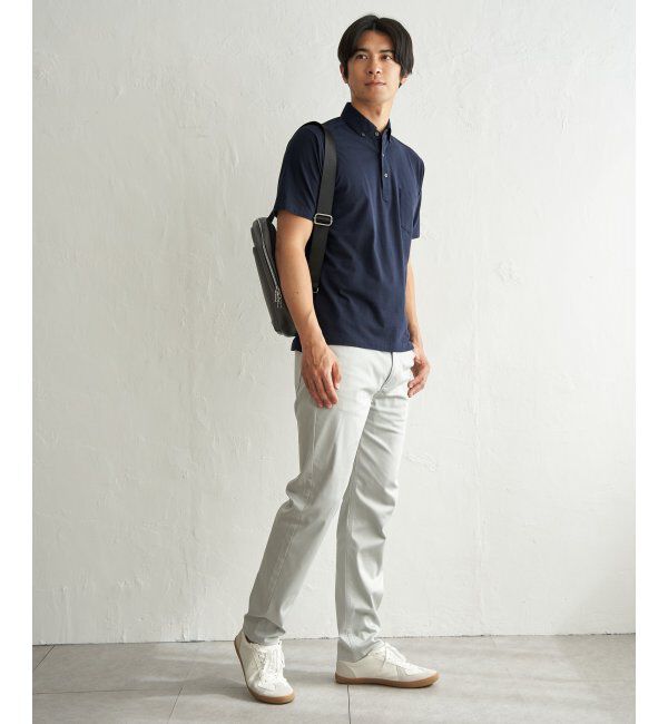 IKKA LOUNGE「アーバンＤＲＹレイカンスイスＢＤポロ」|Tシャツ・カットソー|