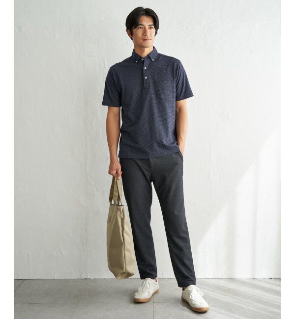 IKKA LOUNGE「アーバンＤＲＹレイカンスイスＢＤポロ」|Tシャツ・カットソー|