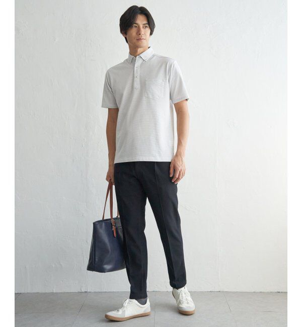 IKKA LOUNGE「アーバンＤＲＹレイカンスイスＢＤポロ」|Tシャツ・カットソー|