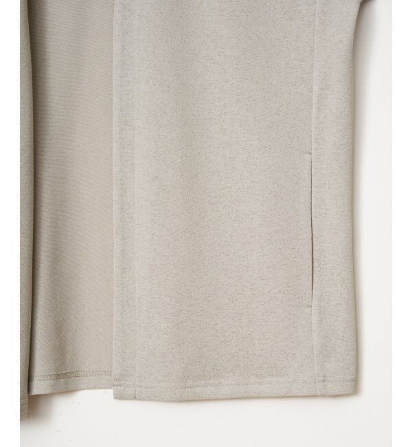 ikka「冷感DRY鹿の子5分袖カーディガン」|カーディガン|