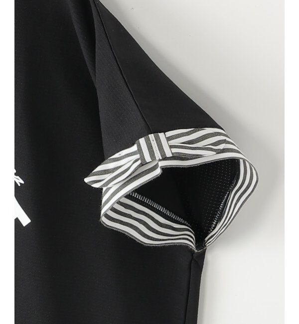 ikka kids「【セットアップ対応】冷感メッシュ袖リボンゆるプルオーバー（120~160cm）」|Tシャツ・カットソー|