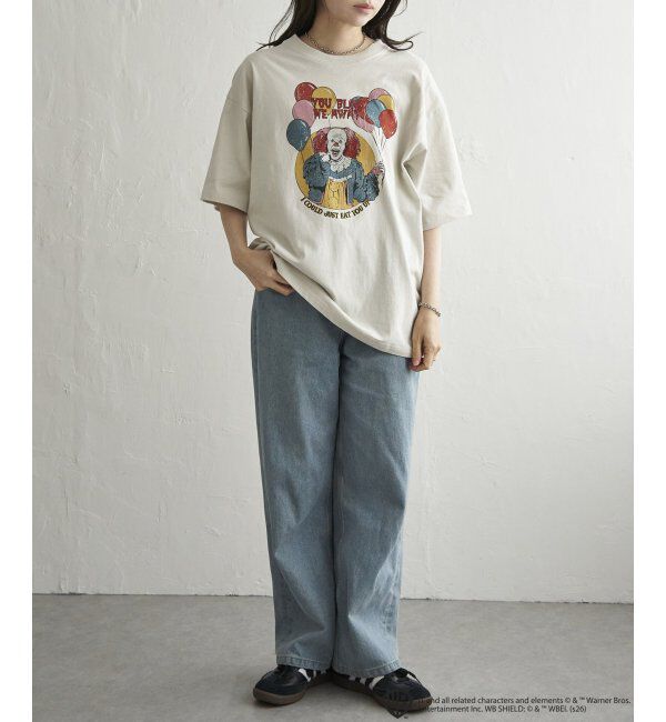 VENCE share style「USED風 IT イットプリントTシャツ 2」|Tシャツ・カットソー|