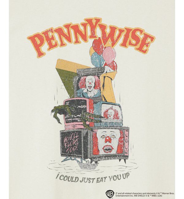 VENCE share style「USED風 IT イットプリントTシャツ 2」|Tシャツ・カットソー|