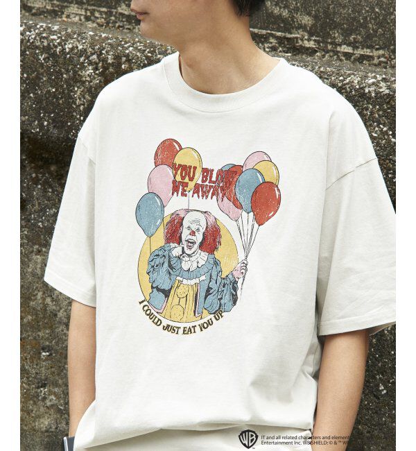 VENCE share style「USED風 IT イットプリントTシャツ 2」|Tシャツ・カットソー|
