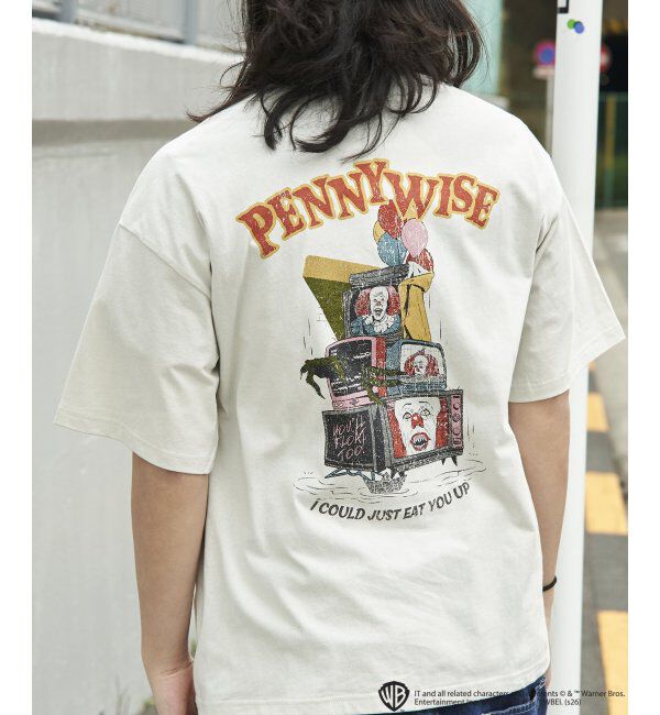 VENCE share style「USED風 IT イットプリントTシャツ 2」|Tシャツ・カットソー|