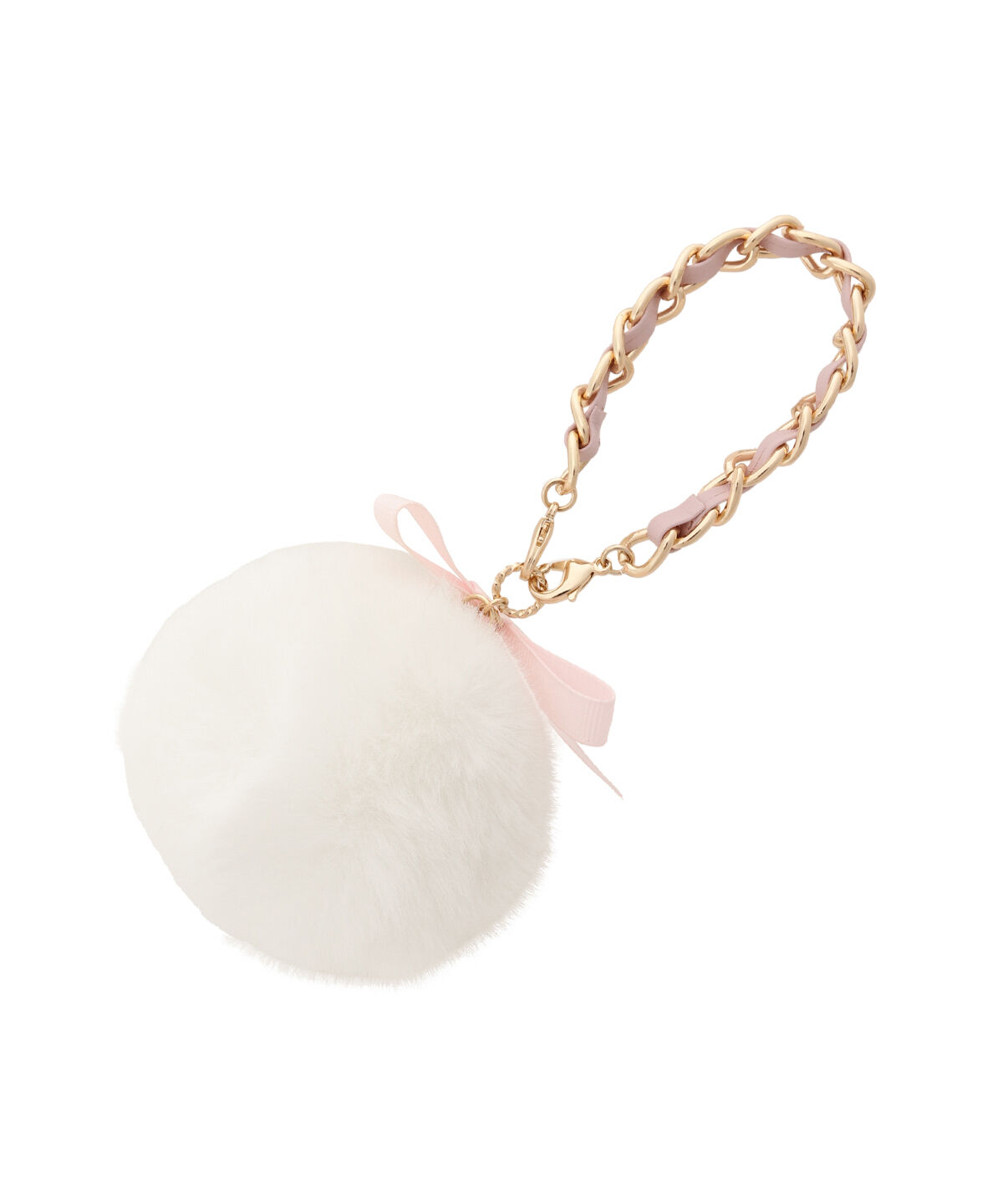 Samantha Vega「チェーンリボンファーバッグチャーム」|チャーム・キーホルダー|