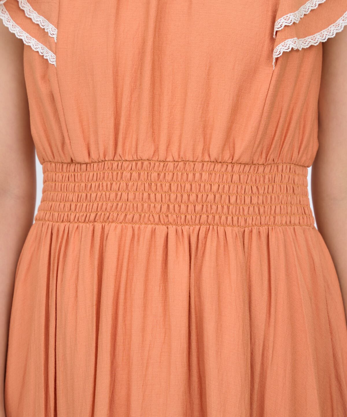 アンドクチュール「レーストリミングティアードワンピース」|ワンピース|