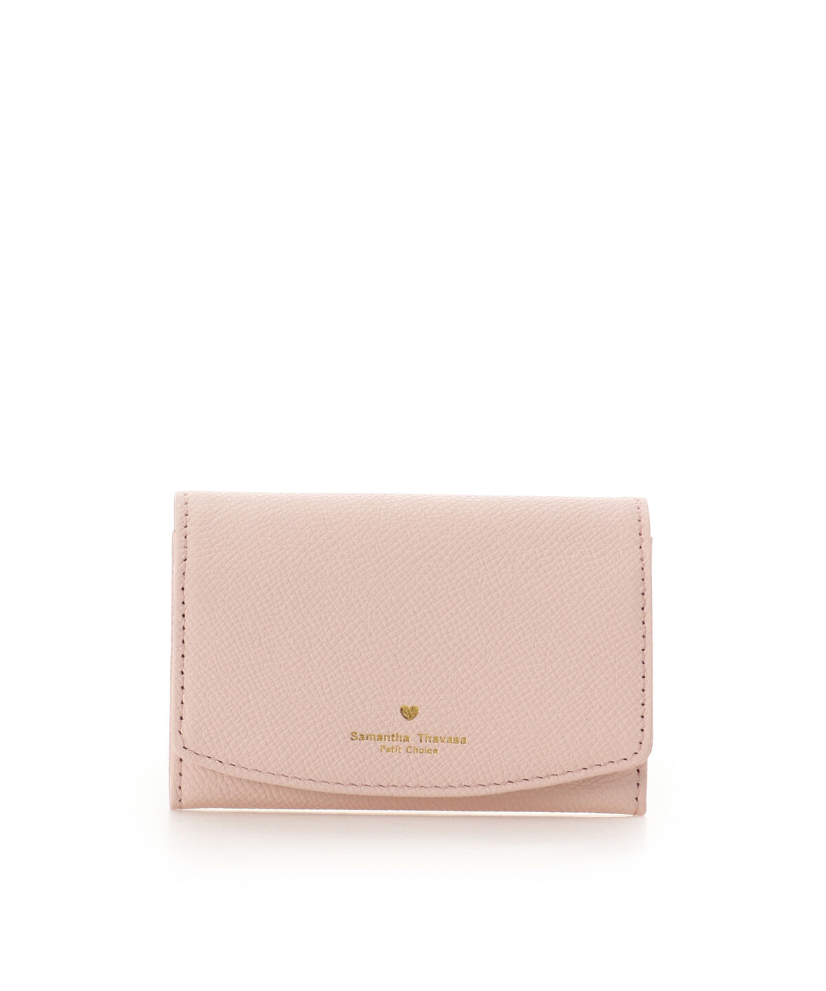 Samantha Thavasa Petit Choice「シンプルハート 名刺ケース」|名刺入れ・カードケース|ピンク