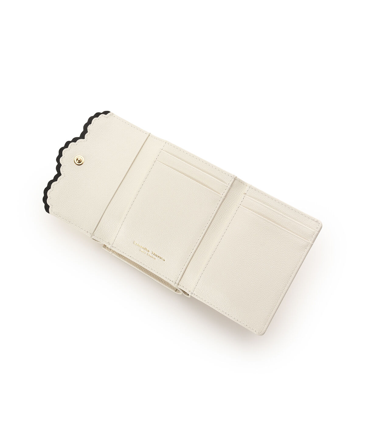 Samantha Thavasa Petit Choice「スカラップドット 折財布」|財布|