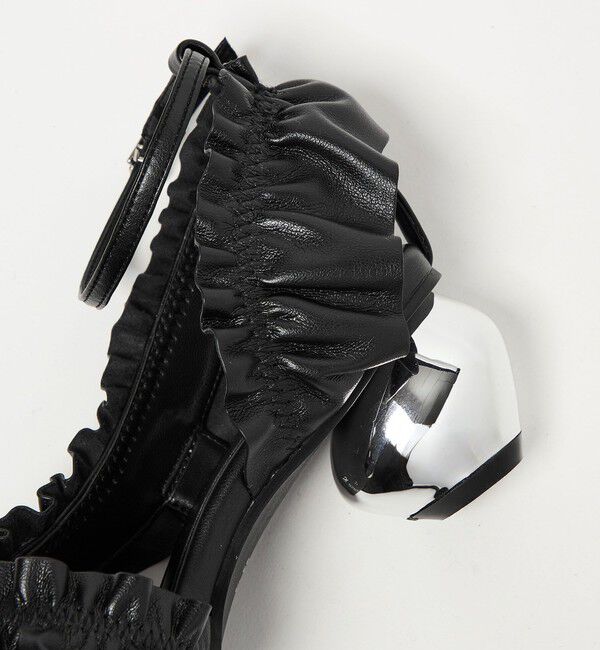 SY UNITED ARROWS「＜SY＞ ポインテッドフリル サンダル50&uarr;」|サンダル|