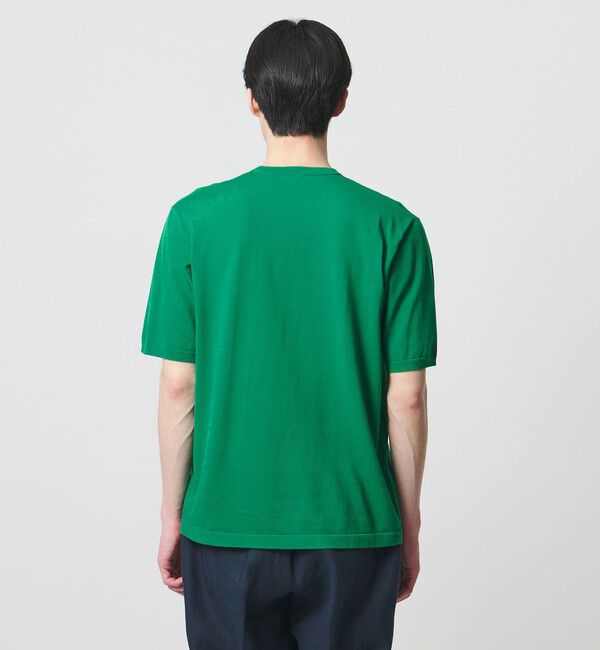 UNITED ARROWS「コットン ニット Tシャツ」|Tシャツ・カットソー|