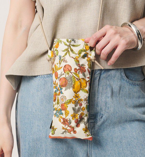 UNITED ARROWS「＜manipuri＞プリント 晴雨兼用 折りたたみ傘 UV」|傘|