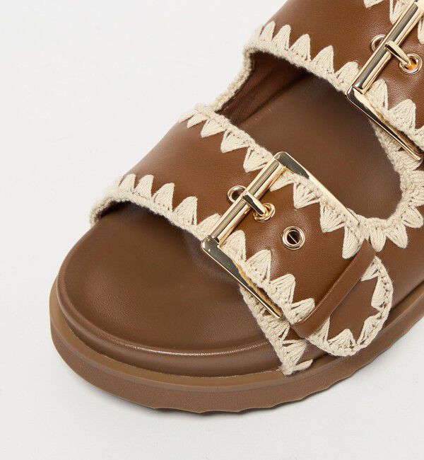 UNITED ARROWS「ナチュラル 2ライン サンダル」|サンダル|