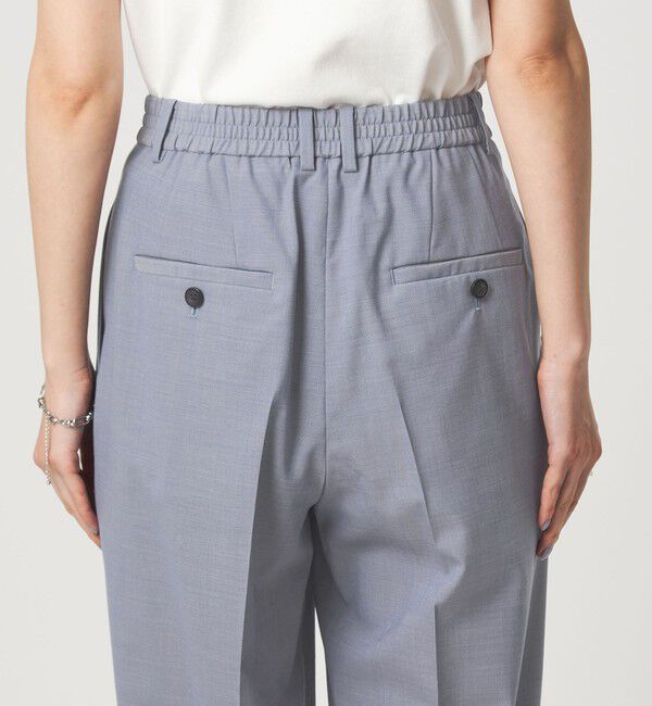 UNITED ARROWS green label relaxing「［size SHORT/TALLあり］Daily Chic コンフィ― ワイド パンツ」|スラックス|