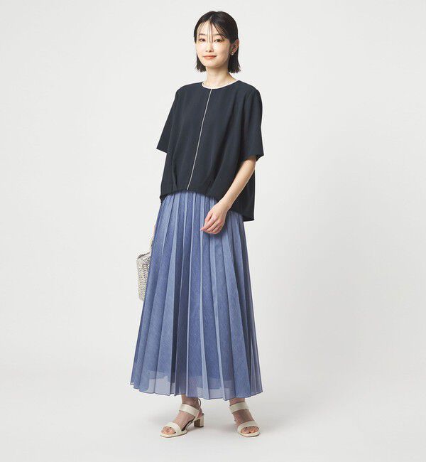 UNITED ARROWS green label relaxing「ライン TEE ブラス」|シャツ・ブラウス|