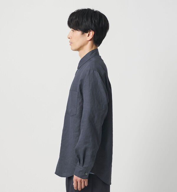 BEAUTY&YOUTH UNITED ARROWS「ライト リネンタッチ レギュラー シャツ FORM TAPERD型」|シャツ・ブラウス|