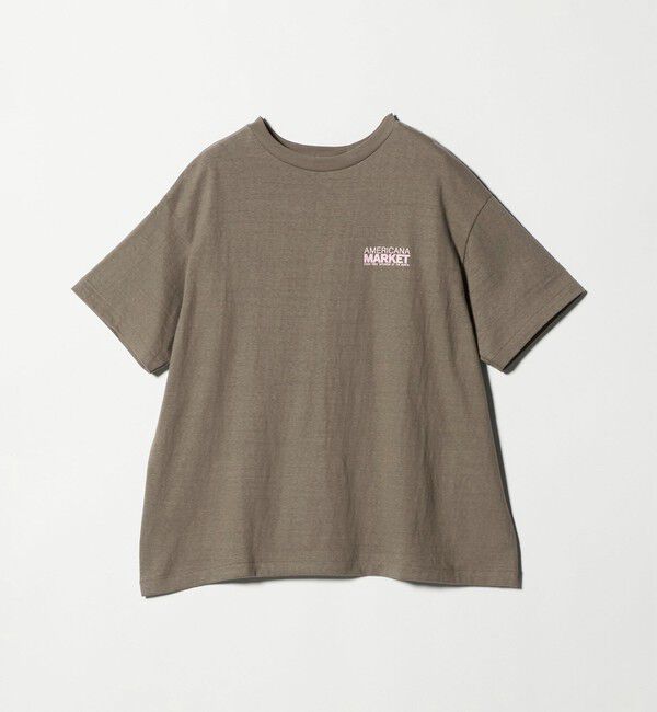 BEAUTY&YOUTH UNITED ARROWS「＜Americana＞ロゴ ショートスリーブ Tシャツ」|Tシャツ・カットソー|