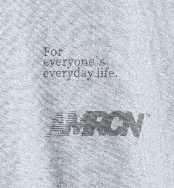 BEAUTY&YOUTH UNITED ARROWS「＜Americana＞ロゴ ショートスリーブ Tシャツ」|Tシャツ・カットソー|